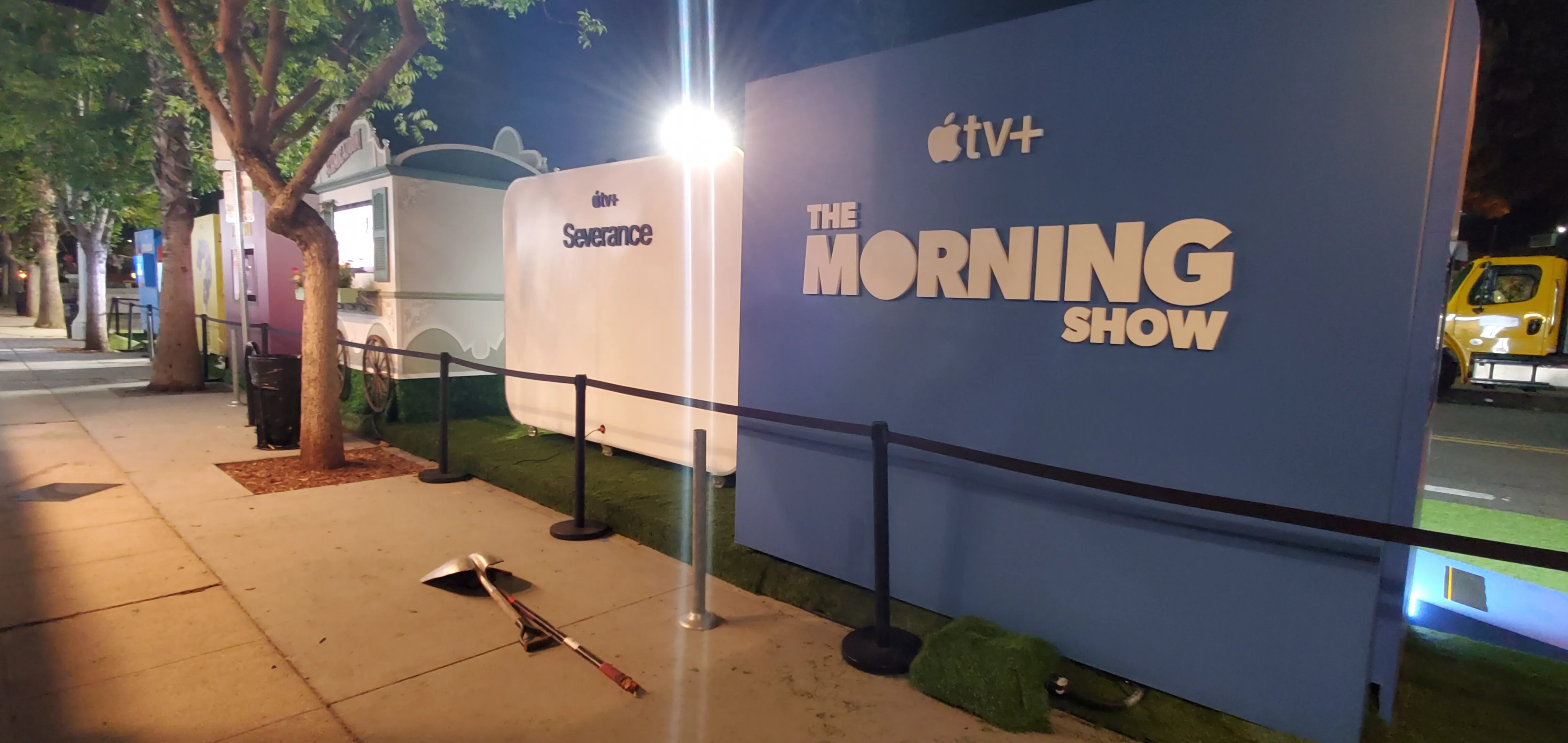 Overnight load-in