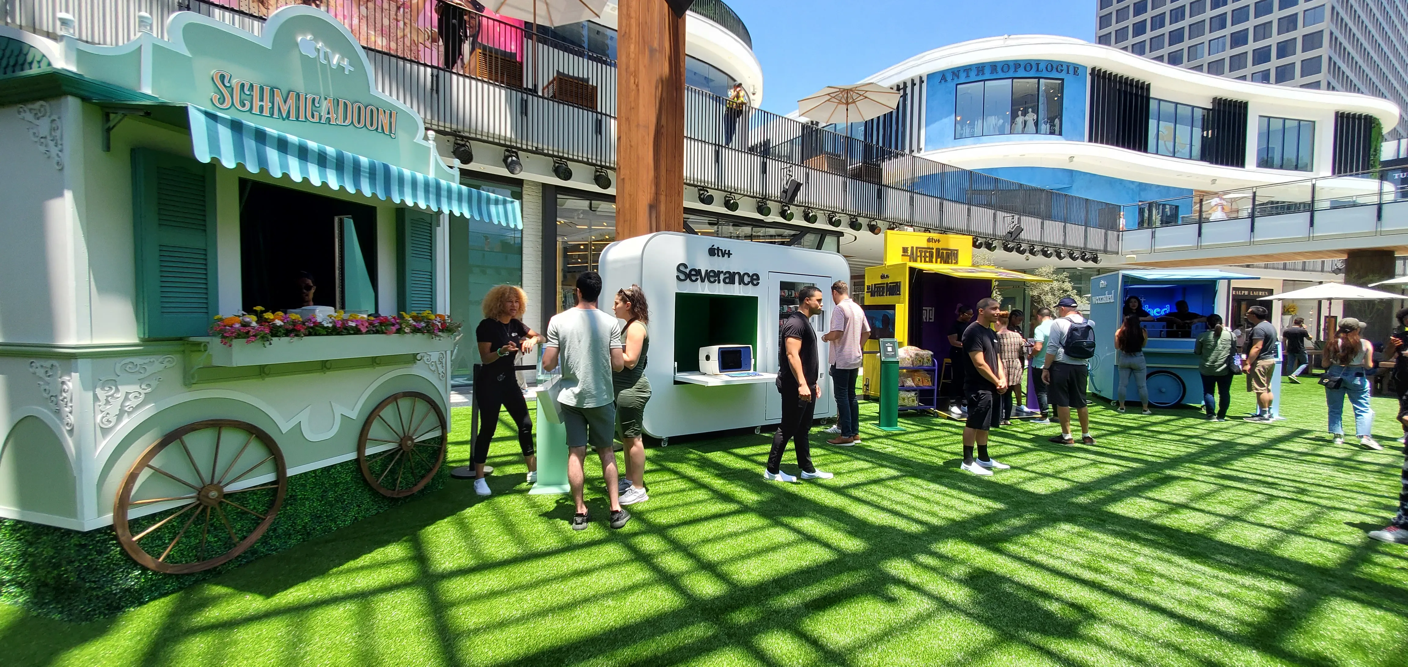 Apple TV+ mall tour activation