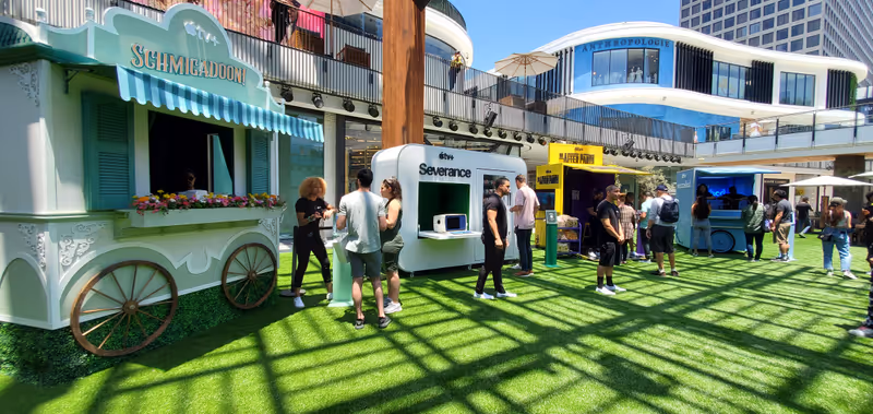 Apple TV+ mall tour activation