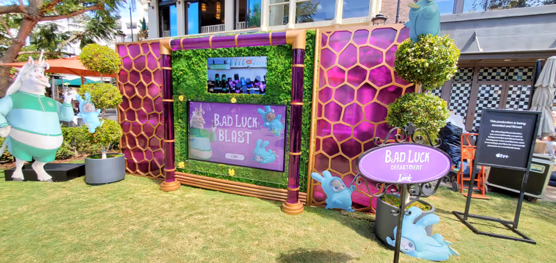 Luck premiere event lighting