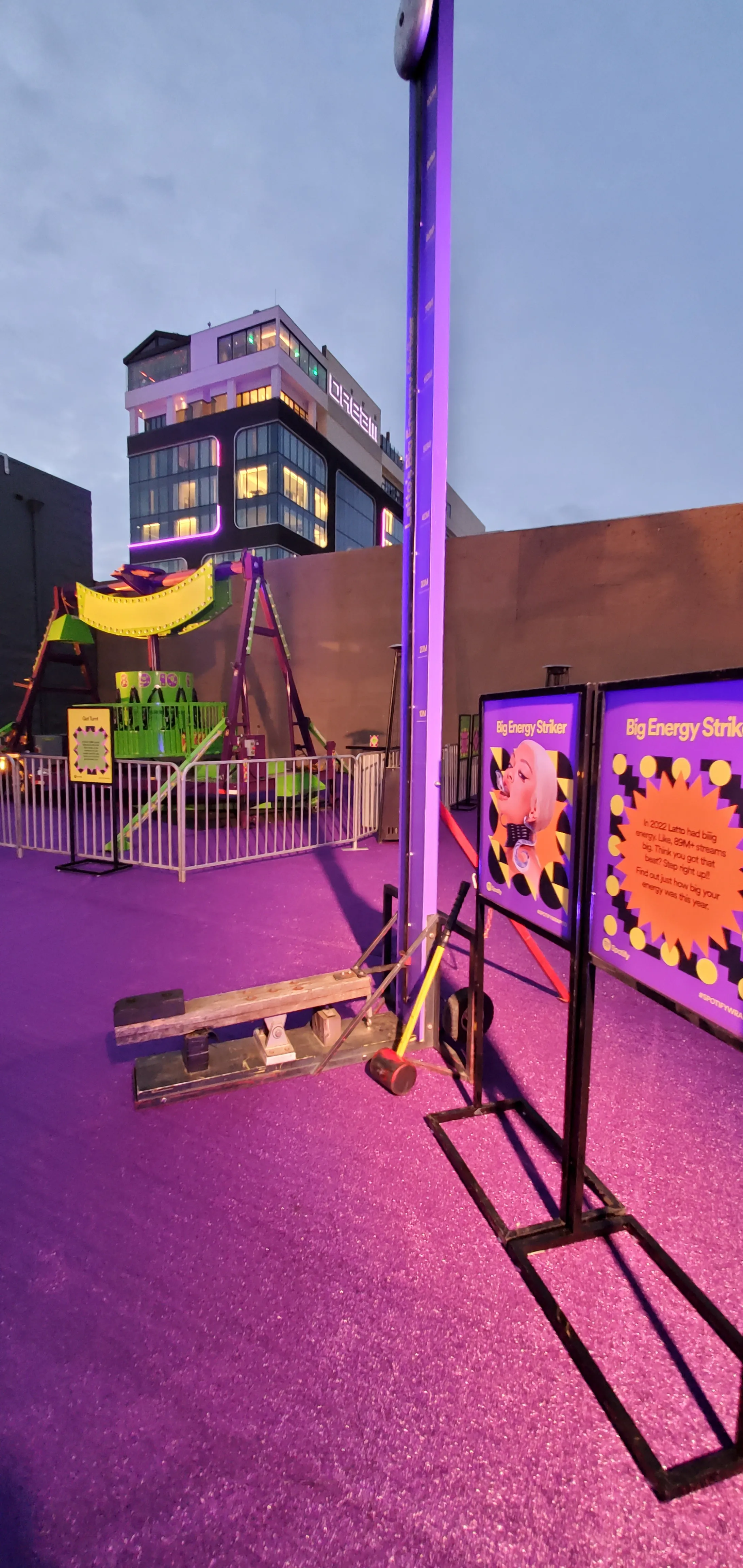 Stage area