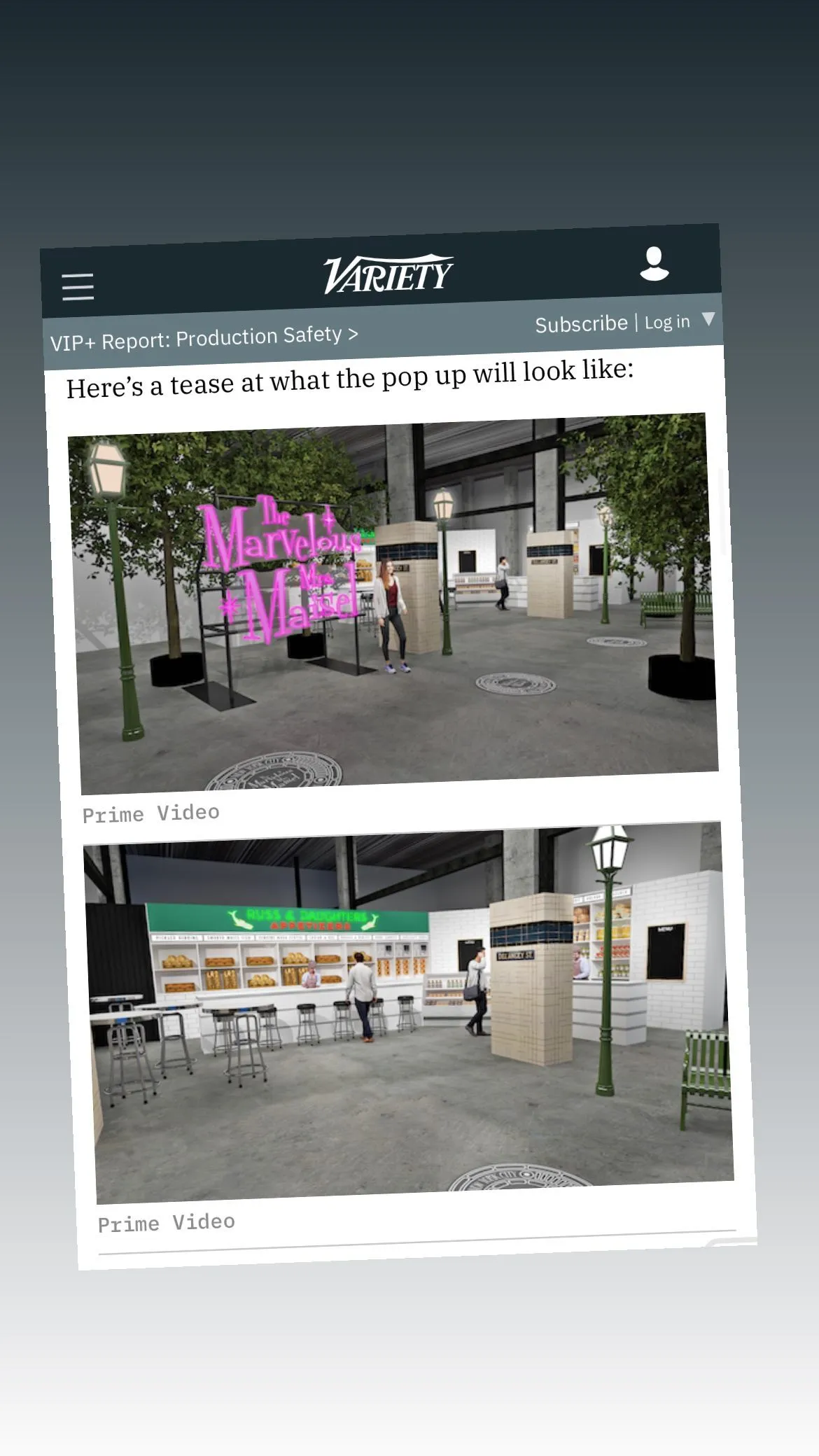 Event space